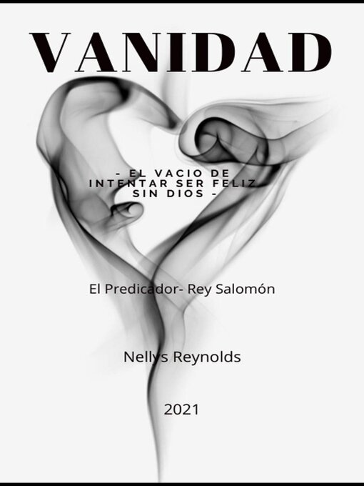 Cover image for Vanidad-El vacio de Intentar ser Feliz sin Dios